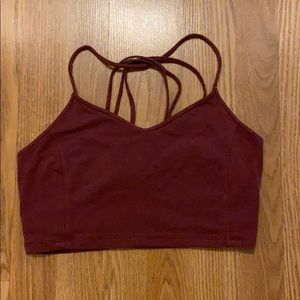 Fun cropped tank top